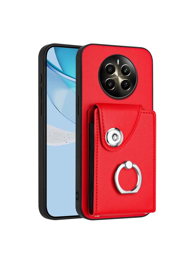 The Bros Case For Realme P1 5G India Organ Card Bag Ring Holder Phone Case