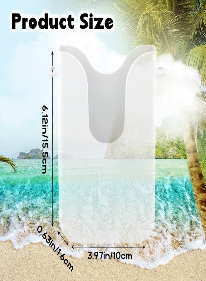 BestStone Silicone Phone Holder for Bogg Bags, Compatible Phone Case Attachment, Beach Tote Bag Accessory - Ideal Holder for Bogg & Similar Beach Bags (Transparent) - Image 2