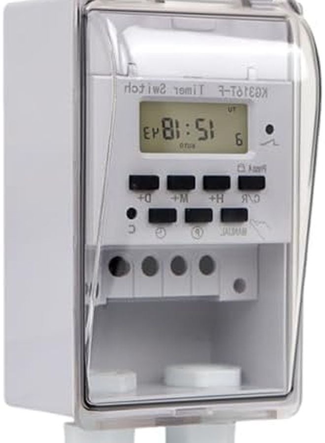 Heavy Duty Digital Program Timer Controller 40A 110V for Lights Pumps Appliances Indoor Outdoor - Image 5