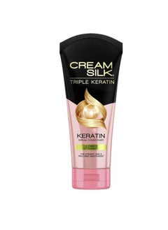 Creamsilk Advanced Keratin Hair Conditioner – Straight & Smooth Hair 170ml  - Image 1