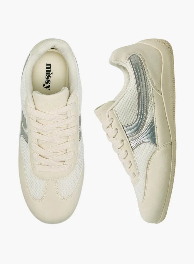 MISSY Women Lace-Up Ankle Sneakers