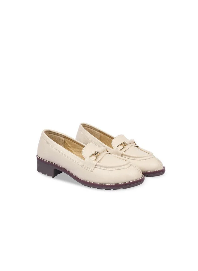 شوتوبيا Shoetopia Girls Round Toe Block Heeled Pumps