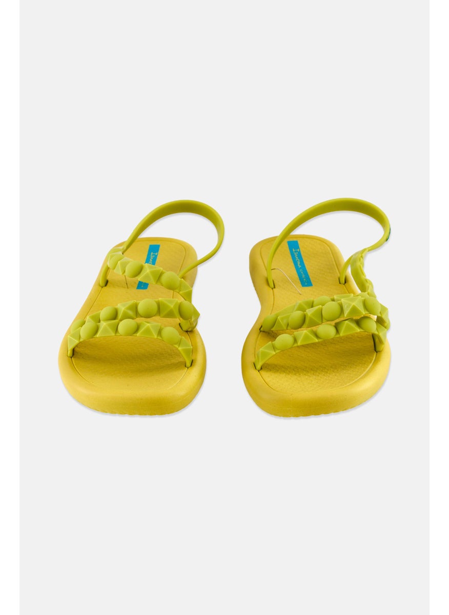 Ipanema Women Slingback Brand Logo Sandal, Yellow  - Image 3