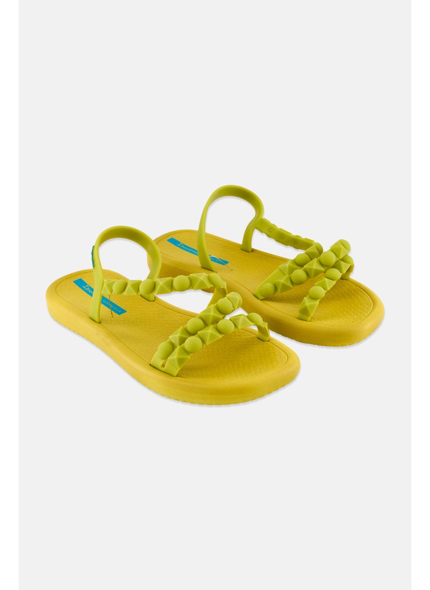 Ipanema Women Slingback Brand Logo Sandal, Yellow  - Image 1
