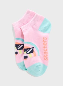 SKECHERS Kids 6 Pack Non Terry Socks  - Image 4