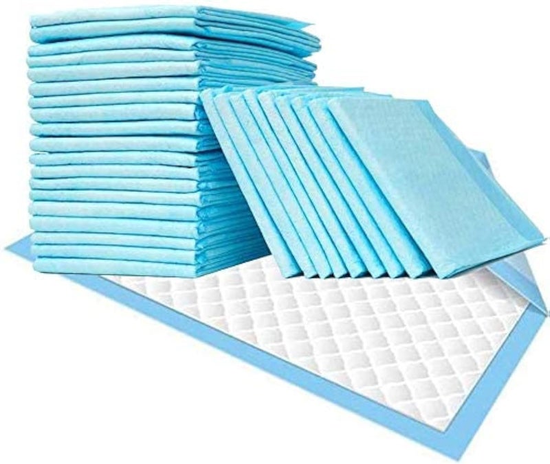 Buyockss Disposable Underpads Incontinence Bed Pads 24"X36" Disposable Changing Pads Ultra Absorbent Waterproof Incontinence Furniture Protection (24 x 36 inch 50 Count) - Image 1