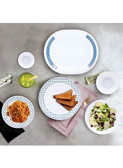 Corelle Corelle Denham Breakfast Set - 12 Pc | for Family of 4 | Break & Chip Resistant | Lightweight & Durable | Microwave & Dishwasher Safe  - Image 3