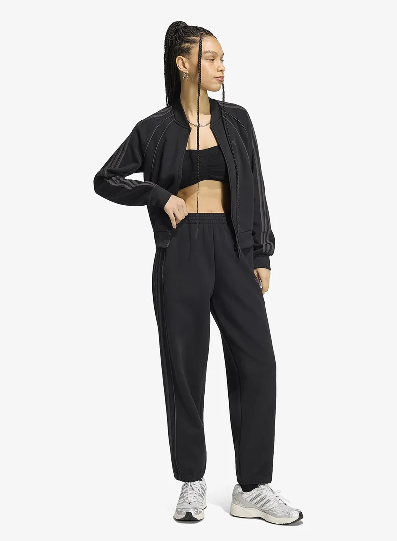 Adidas Originals BLACK/NTGREY Superstar Adicolor Twill Track Top for Women | Best Price UAE