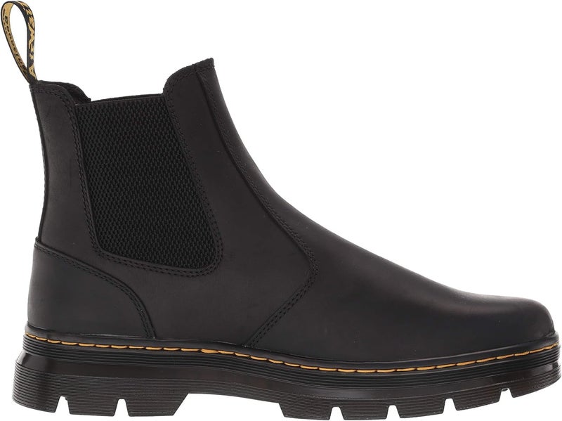 Dr Martens حذاء تشيلسي إمبوري للجنسين، أسود وايومنغ، 7 نساء/6 رجال - Image 4