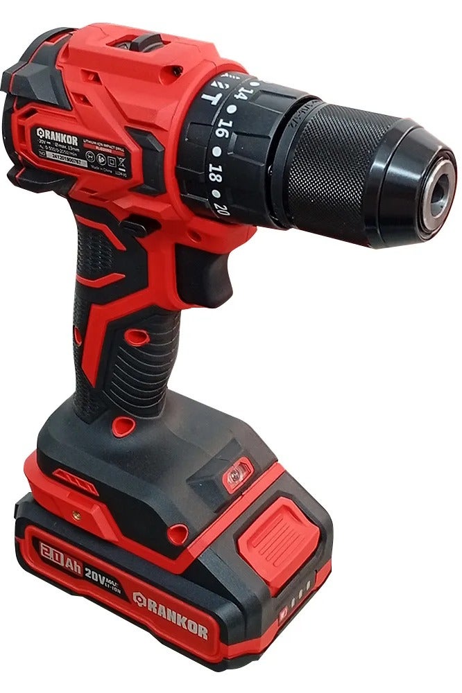 Rankor Hammer Drill Screwdriver 20V Brushless / RLID20001 - Image 1