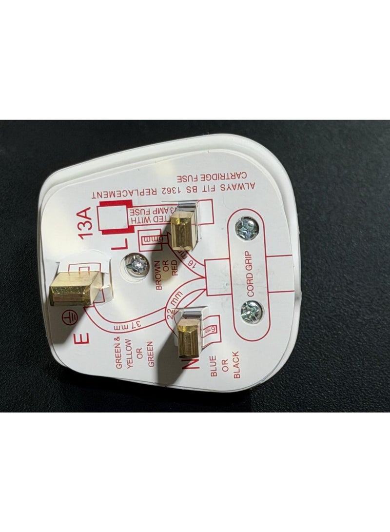 Tenby LEGRAND 739401 BRITISH STANDARD PLUG 13 A – 250VA – 2P - Image 3