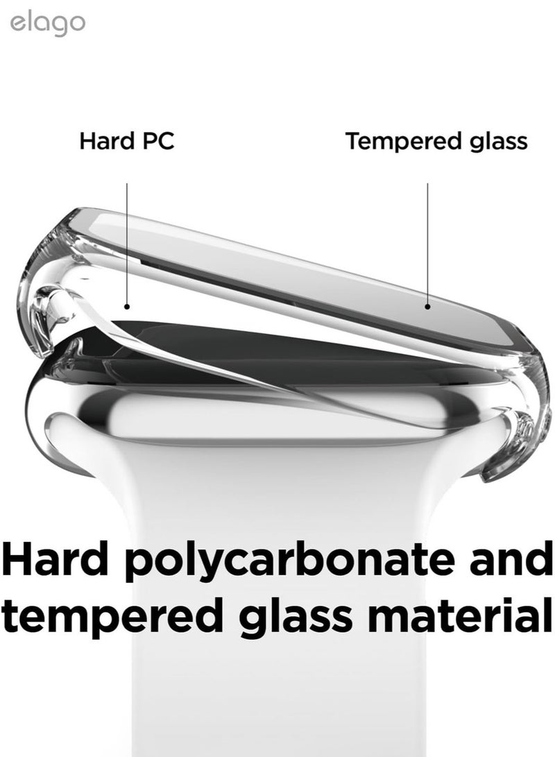 Elago Clear Shield for Apple Watch Series 10/9/8/7 (42mm) case cover - Clear - Image 4