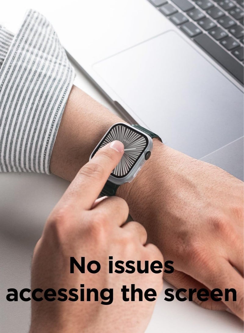 Elago Clear Shield for Apple Watch Series 10/9/8/7 (42mm) case cover - Clear - Image 3