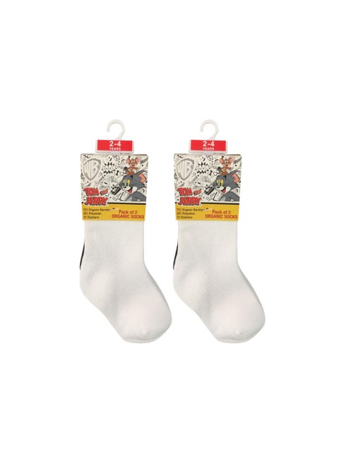Tom & Jerry Tom & Jerry Sock - Solid - 2-4Y - (Pairof 4) , Set of 1