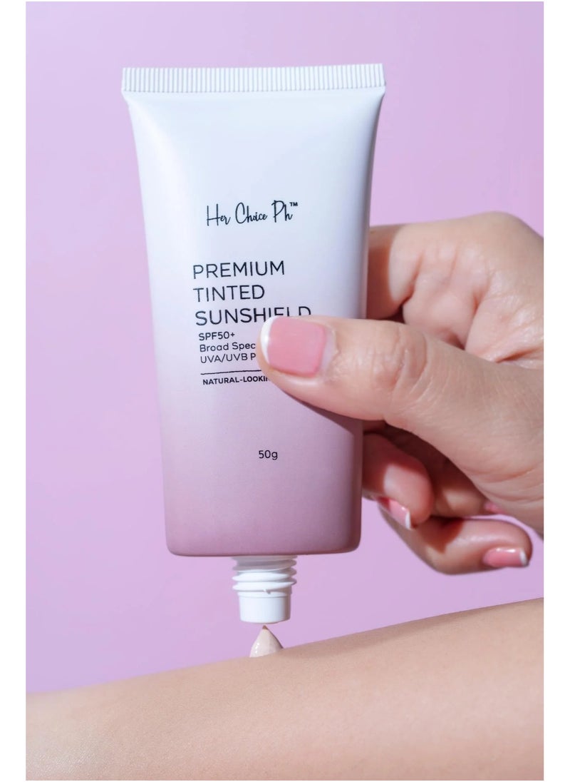 Her Choice Ph Premium Tinted Sunshield | 50g  - Image 2