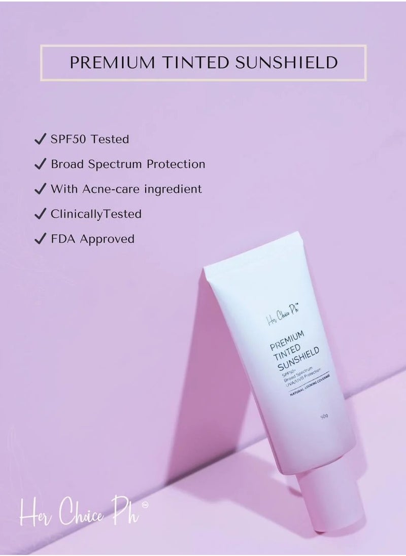 Her Choice Ph Premium Tinted Sunshield | 50g  - Image 4