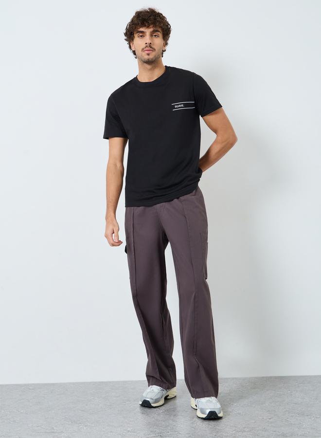 Styli Minimal Slogan Print Regular Fit T-Shirt - Image 2