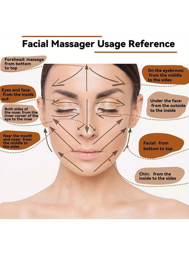 Model E Wooden Facial Massage Roller Board Kit For Self Care Spa At Home - Image 4