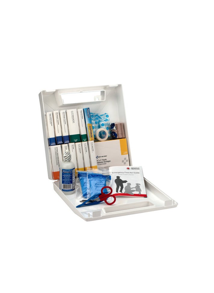 First Aid Only 50 Person OSHA Compliant First Aid Kit with Plastic Case 225-U/FAO,197 Pcs,USA  - Image 2
