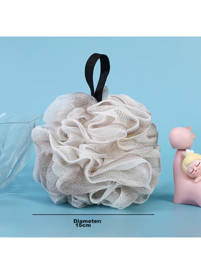 Mengting Bath Sponge, Bath Flower, Bath Ball, Bathing Ball, Exfoliating Towel, Bathing Tool, Back Scrubber, Mud Exfoliating Tool