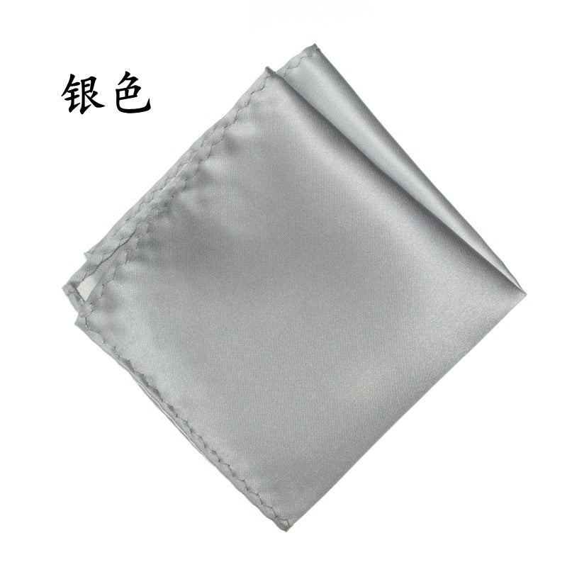 Silk Texture Men'S Pocket Square/Cufflink/Handkerchief Banquet Gentleman Suit Pocket Square Dress - Image 4