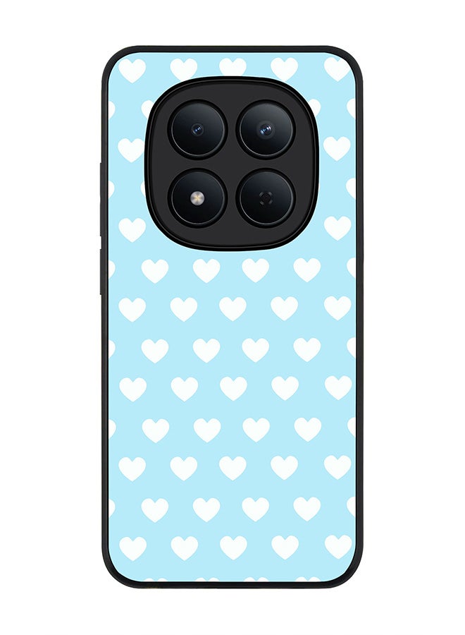Stylizedd For Xiaomi Redmi Note 15 Pro 5G Case,Slim fit Camera Protection, Shockproof Thin Phone cover  - Baby Blue Hearts - Image 1