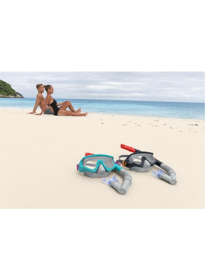 Bestway SparkWave Snorkel Mask 1-Piece, Random Selection, Shock-Resistant Lens with Snorkel, Ages 14+ - Image 2