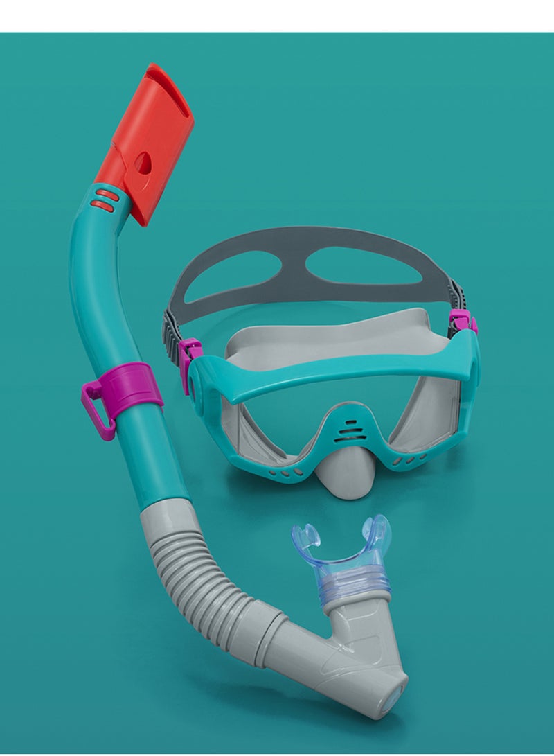 Bestway SparkWave Snorkel Mask 1-Piece, Random Selection, Shock-Resistant Lens with Snorkel, Ages 14+ - Image 5