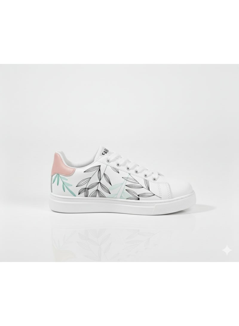 سنيكرز حريمي كاجوال أنيق بتصميم عصري بسيط - مزود بنعل مريح - Image 4