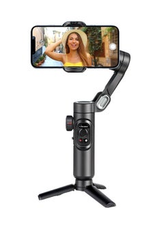 AOCHUAN Phone Gimbal Stabiliser 3-Axis Smartphone Foldable Gimbal for iPhone Gimble with Focus Wheel TikTok YouTube Vlog Stabiliser for iPhone & Android  - Image 2