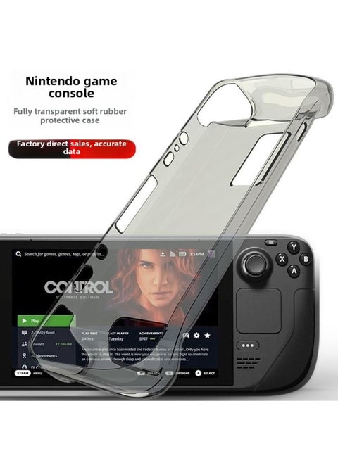Switch2 Protective Case For Nintendo Game Console Switch 2 All-inclusive Transparent Drop-resistant Protective Case-Product Color:Transparent-Model:Nintendo Switch 2