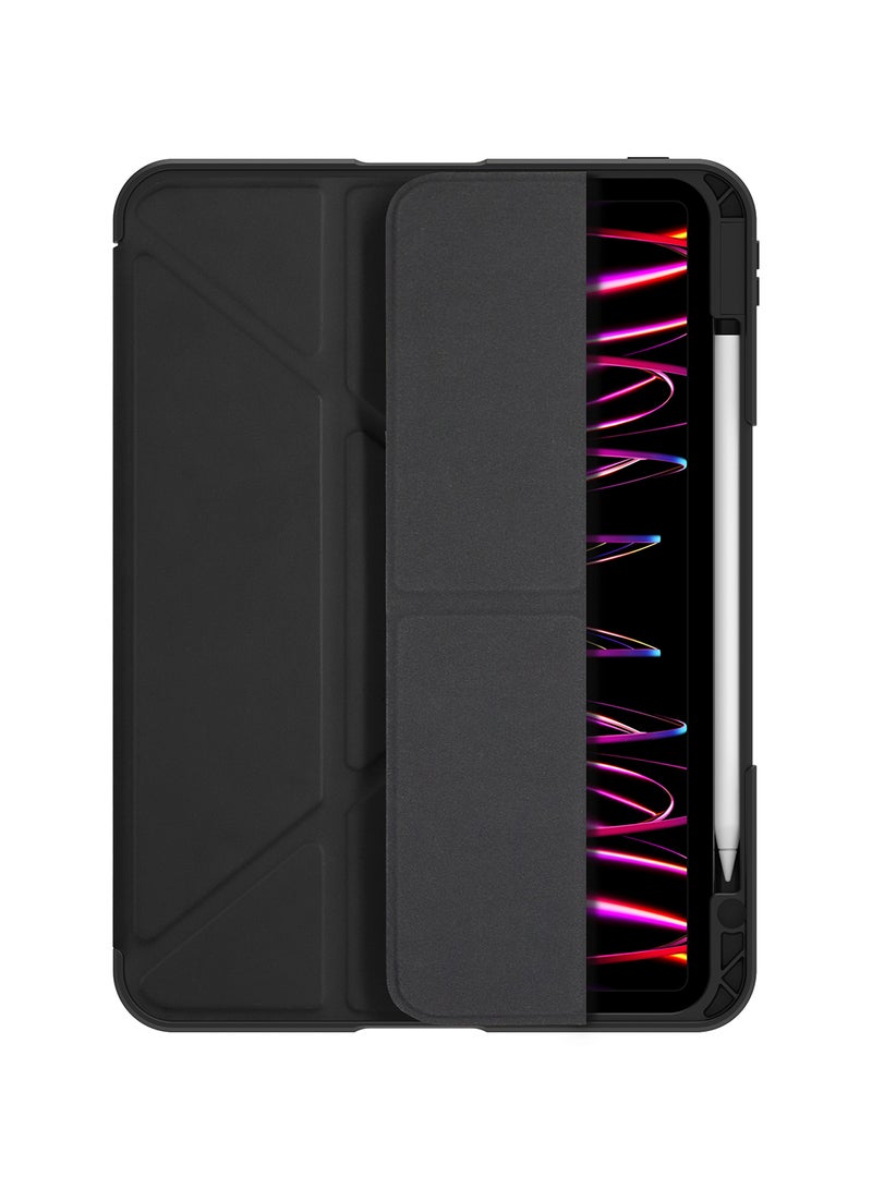 DBRAMANTE1928 لندن آيباد برو 11 بوصة أسود حامل 5 في 1 وضع أسود - Image 1