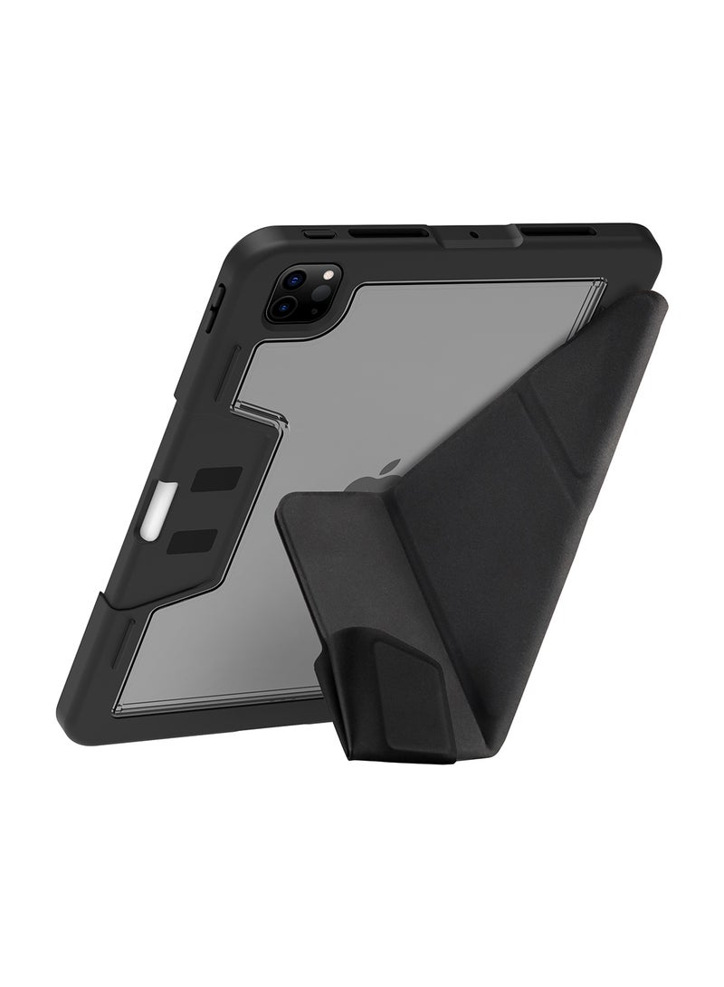 DBRAMANTE1928 لندن آيباد برو 11 بوصة أسود حامل 5 في 1 وضع أسود - Image 2