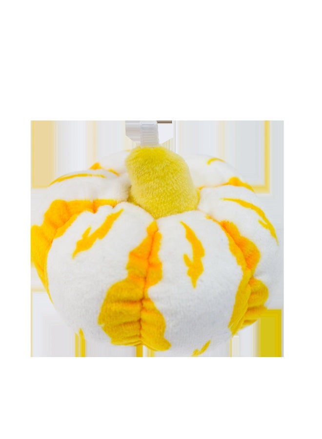 NIBEMINENT Halloween Mini Pumpkin Plush Toy - Cute Backpack Charm Keychain