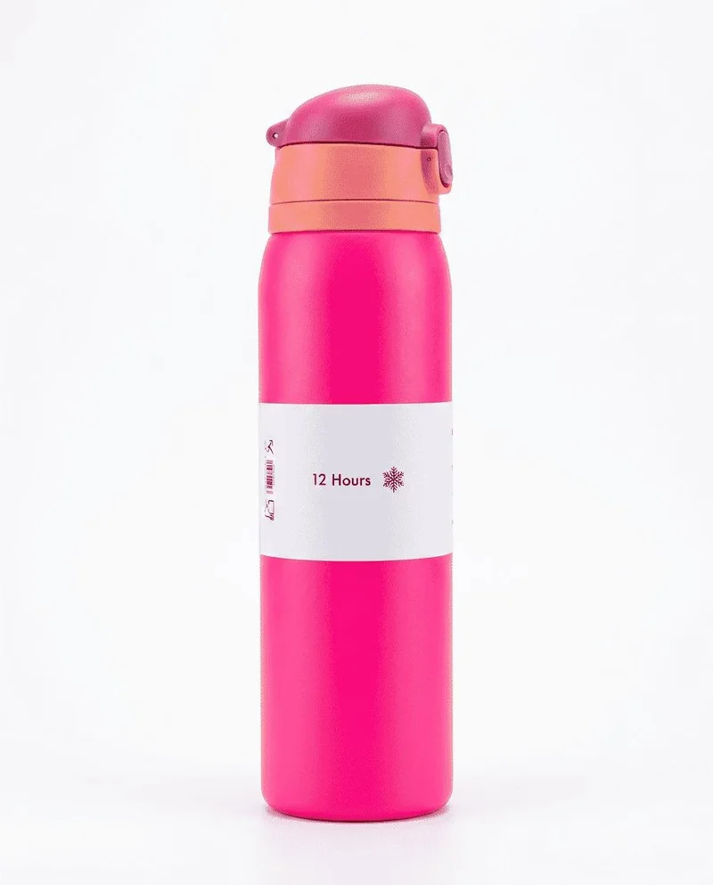 مويا Moya "True Tide"  32oz Insulated Sustainable Water Bottle Hot Pink