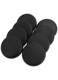 SOUJAP 16 Pack 3.15 Inch Basalt Massage Stones, Large Massage Hot Round Stones, Black Essential Basalt Rocks for Massage Therapy, Relaxation, Home Spa  - Image 4