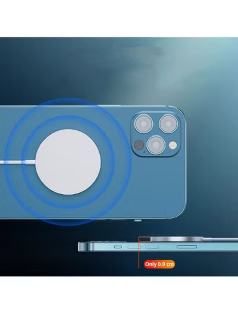 Mag Magnetic Wireless Charger Charging Mini Station Charger for iPhone16/16Plus/16Pro /16 Pro Max/15//14/13/12/for Samsung S25/S22/S23/S22/S21/for AirPods Pro 2 - Image 4