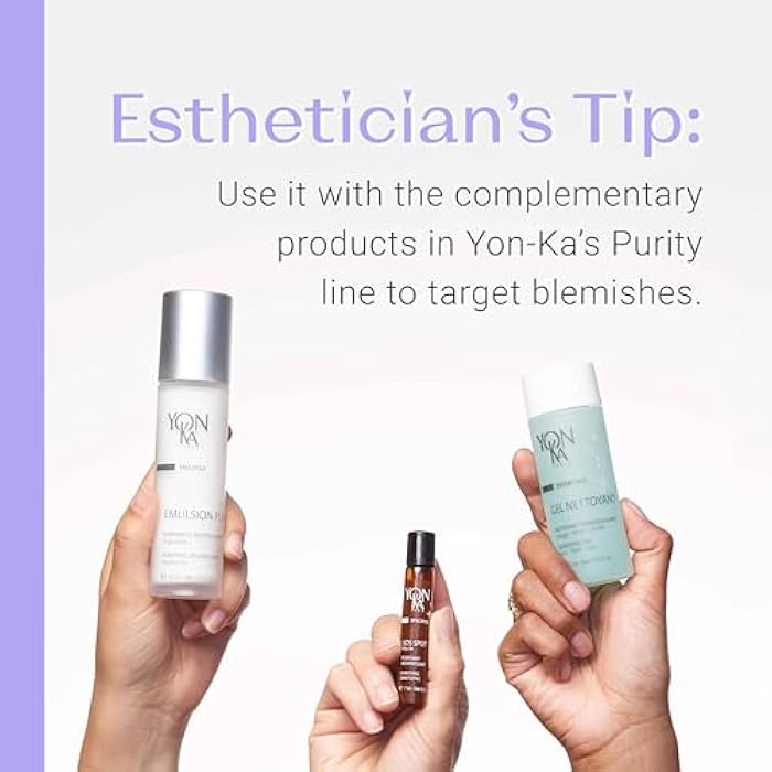 Yonka Specifics Emulsion Pure Purifiante & Regenerante, Purifying and Regenerating Emulsion (1.7 Ounce / 50 Milliliter) - Face Treatment for Acne-Prone Skin Types - Image 2