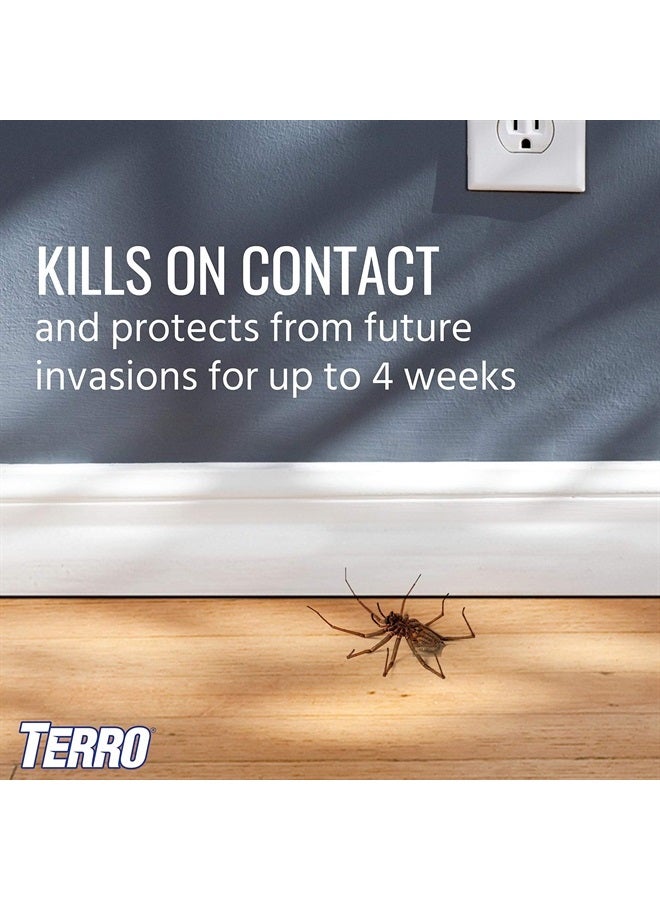 TERRO T2302-6 Spider Killer Spray for Indoors and Outdoors - Kills Spiders, Ants, Roaches, Scorpions, Ticks, Silverfish, and Other Insects - Image 5