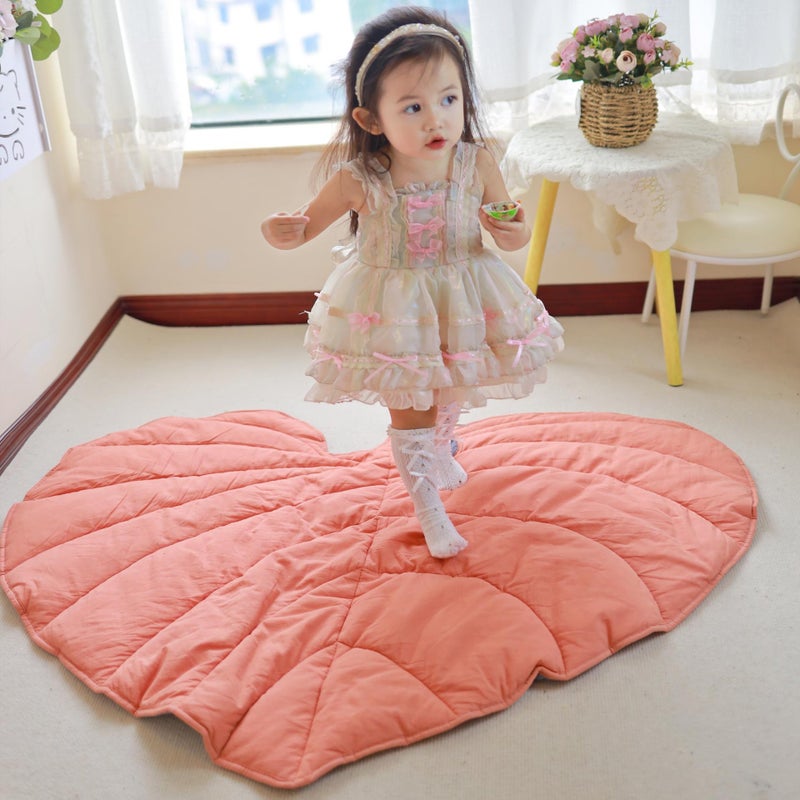 Autumn and Winter Nordic Style Children''s Cushion Thickened Pure Cotton Carpet Cushion One-year-old Full Moon Climbing Mat Game Mat - Image 3