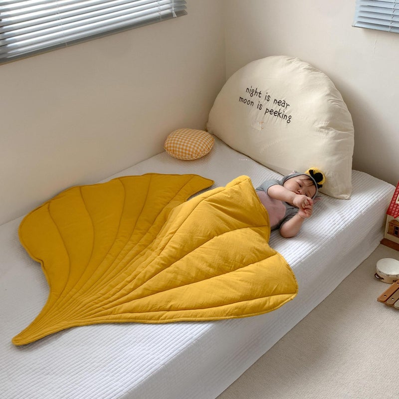 Autumn and Winter Nordic Style Children''s Cushion Thickened Pure Cotton Carpet Cushion One-year-old Full Moon Climbing Mat Game Mat - Image 5