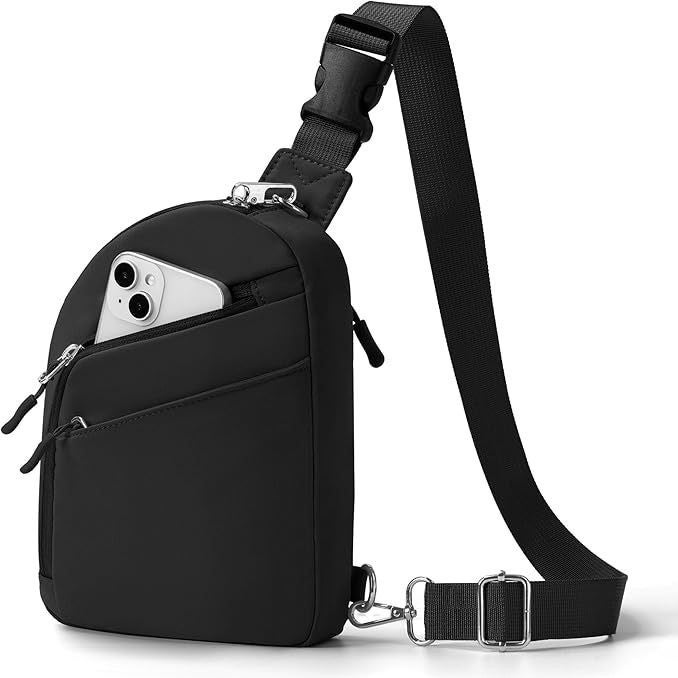 Unisex Anti-Theft Crossbody Sling Bag Small Waist Pack for Travel Sports Hiking - Image 5