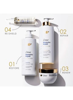Dove Dove Styling Aid Intensive Repair for Damaged Hair with Bio-Protein Care Technology and Amino Serum 3.3 Fl Oz  - Image 5