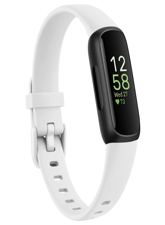 اي كي سوار AK متوافق مع سوار Fitbit Inspire 3 للرجال والنساء، أساور رياضية بديلة قابلة للتعديل لجهاز تتبع اللياقة البدنية Fitbit Inspire 3 (أبيض) - Image 1