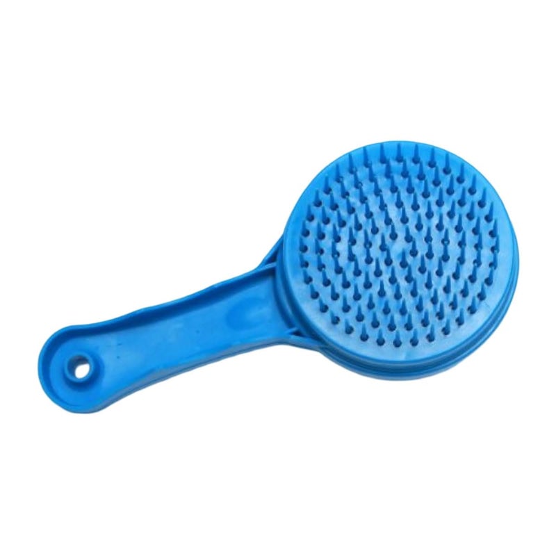 Compac Home Compac Self Cleaning Pet Brush Twist to Raise and Lower Bristles, Blue, 1 Count - Image 2