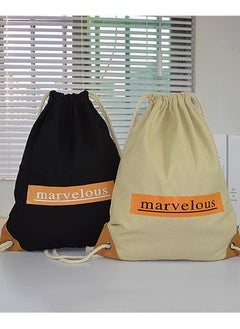 Freegallops 2024 New Style Fashion Canvas Drawstring Backpack Sports Backpack Football Training Bag  - Image 5