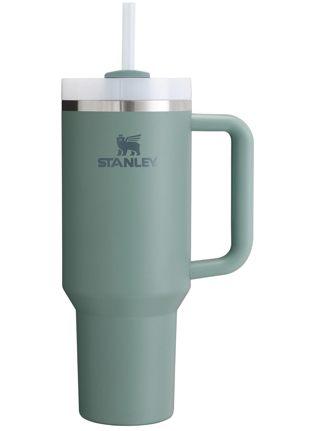 Stanley - Stanley Quencher H2.0 Tumbler with Straw 40 oz | Flowstate 3-Position Lid | Cup Holder Compatible for Travel | Insulated Stainless Steel Cup | BPA-Free | Shale - Image 1