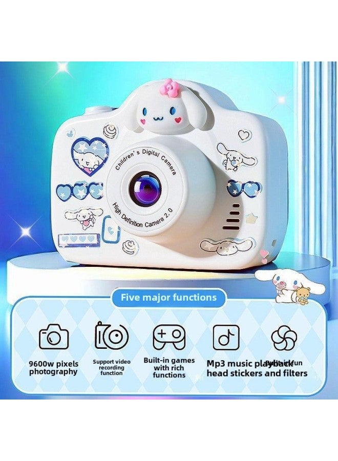 Generic Children's Camera Toy Photographable Printable Baby Camera Colored Polarets Birthday Gift For Boys And Girls-Body Color: *hd Dual Camera 64g One-year Warranty  - Image 4
