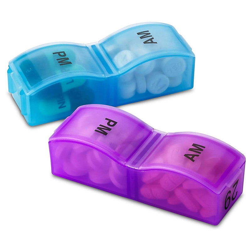 One Month 30 Days Monthly Tablet Storage Box Ampm 2 Trips A Day 31 Days 4 Weeks Medicine Box - Image 3
