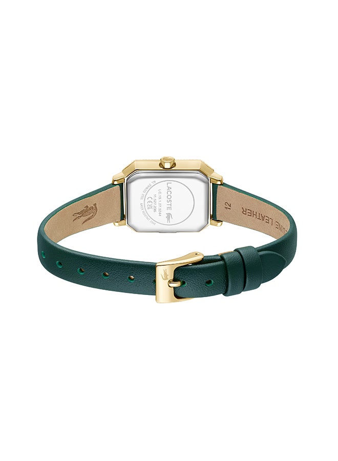 LACOSTE RECTANGLE ANALOG WOMEN'S GOLD CASE WATCH - 2001442 - Image 2